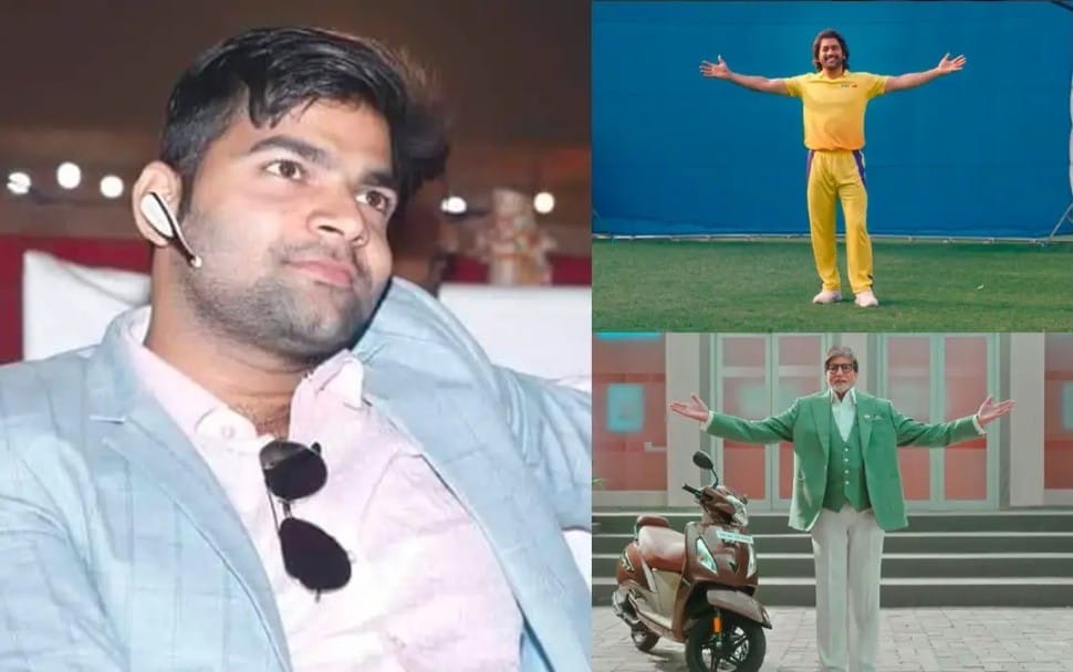 Producer Suraj Singh Mas Gains Attention TVS Campaign Featuring Amitabh Bachchan and MS Dhoni